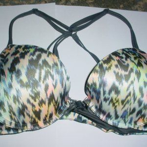 VICTORIAS SECRET New Very Sexy PushUp Strappy Back Bra 34C